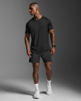 Aero Mesh Tee, Black/Silver Reflective