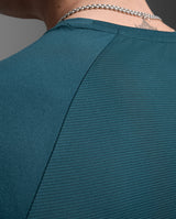 Aero Mesh Tee, Dark Moss/Silver Reflective