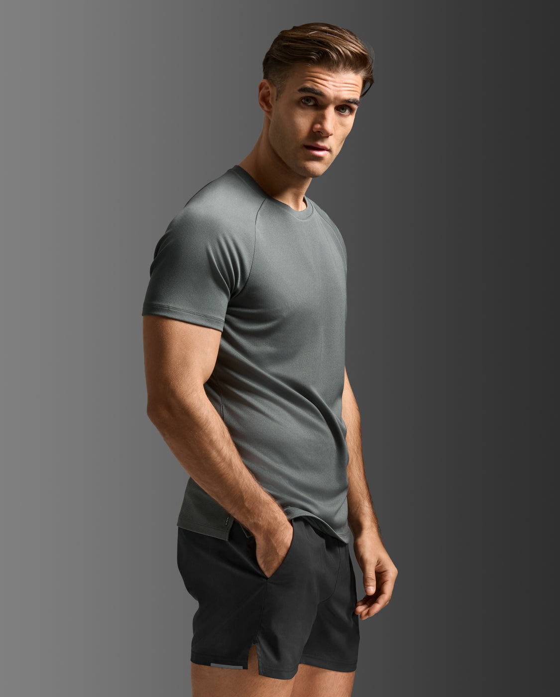 Aero Mesh Tee, Jupiter/Black Reflective