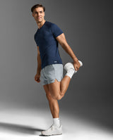 Aero Mesh Tee, Midnight/Silver Reflective