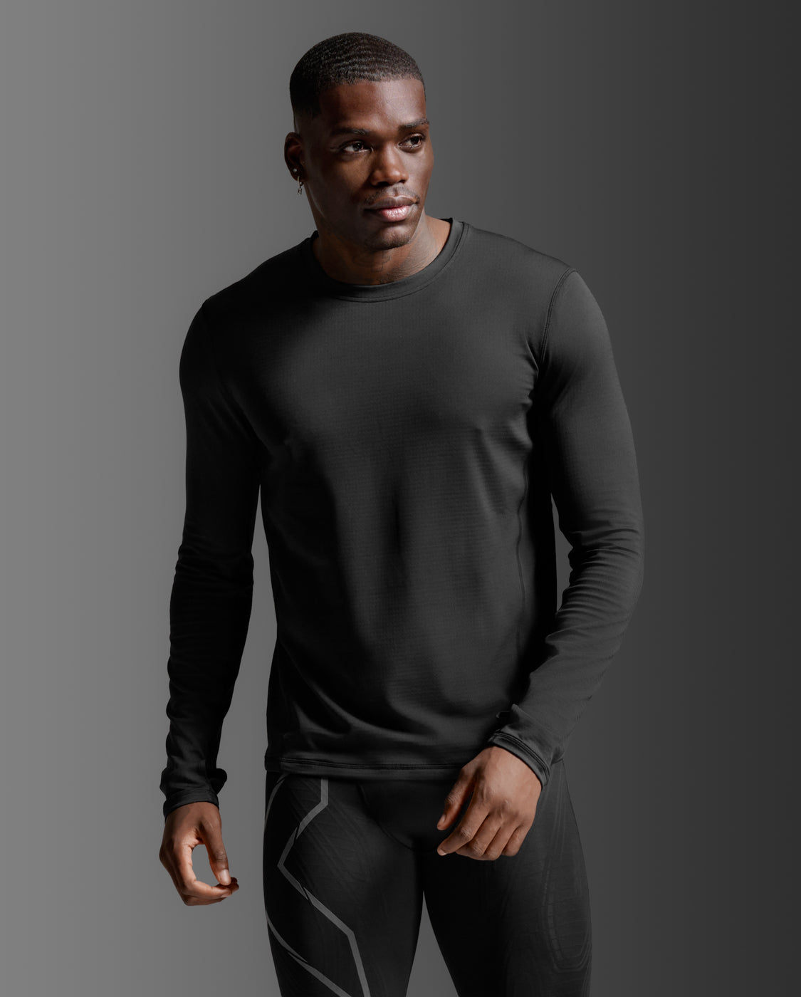 Ignition Grid Base Layer, Black/Silver Reflective