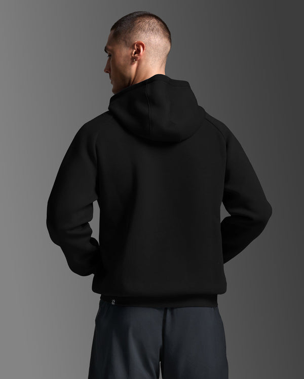 Motion Smooth Spacer Hoodie, Black/Black