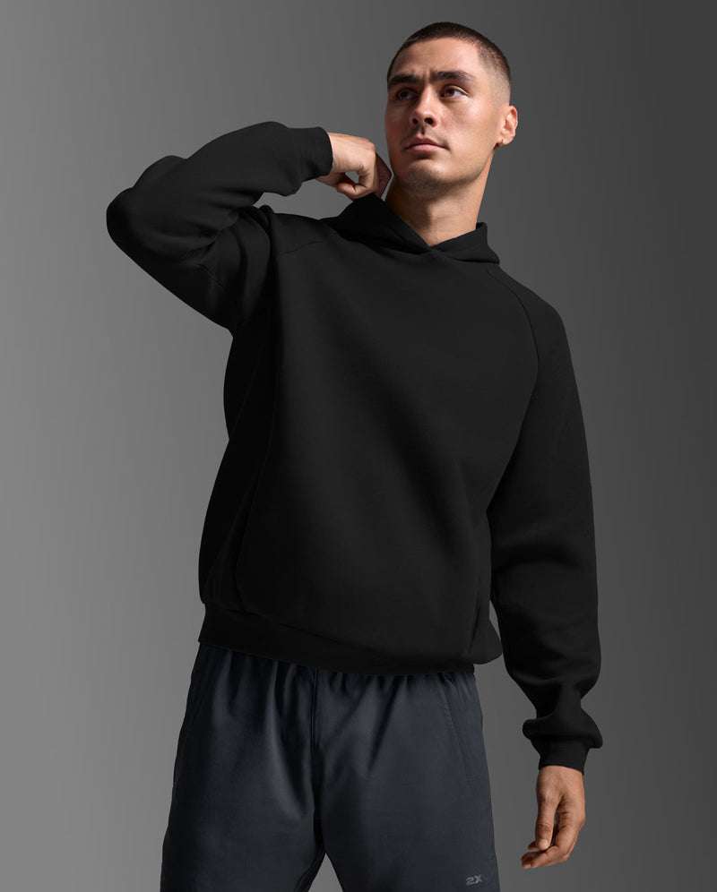 Motion Smooth Spacer Hoodie, Black/Black