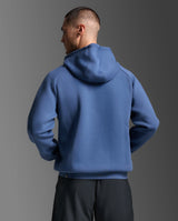 Motion Smooth Spacer Hoodie, Indigo/Indigo