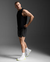 Signature Soft Jersey Tank, Black/Black