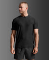 Signature Soft Jersey Tee - BLACK/BLACK