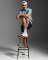 Signature Soft Jersey Tee, Chambray/Chambray