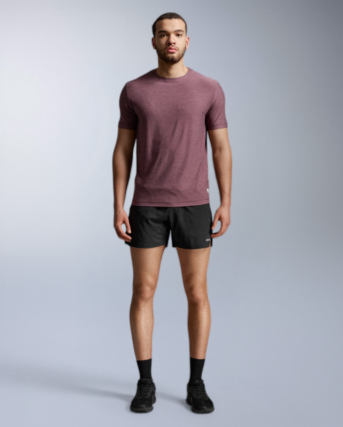 Signature Tee, Currant/Currant