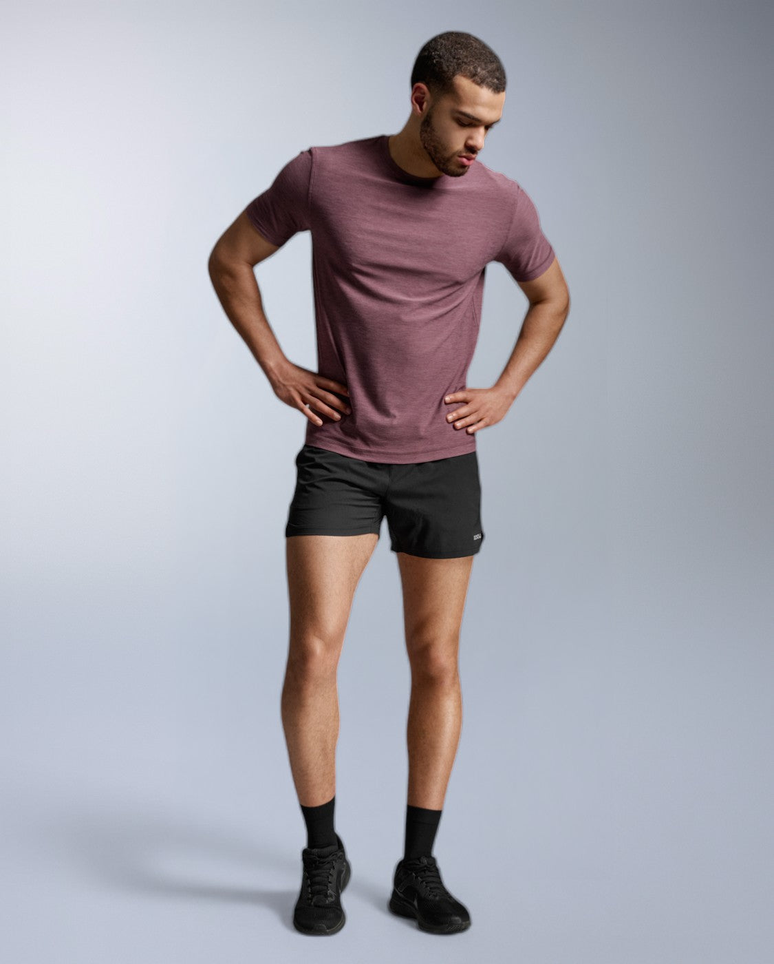 Signature Tee, Currant/Currant