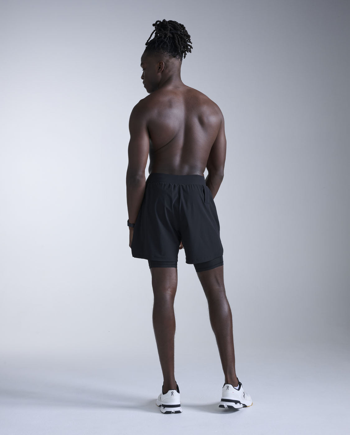 Flex 2-in-1 5 Inch Shorts, Black/Black