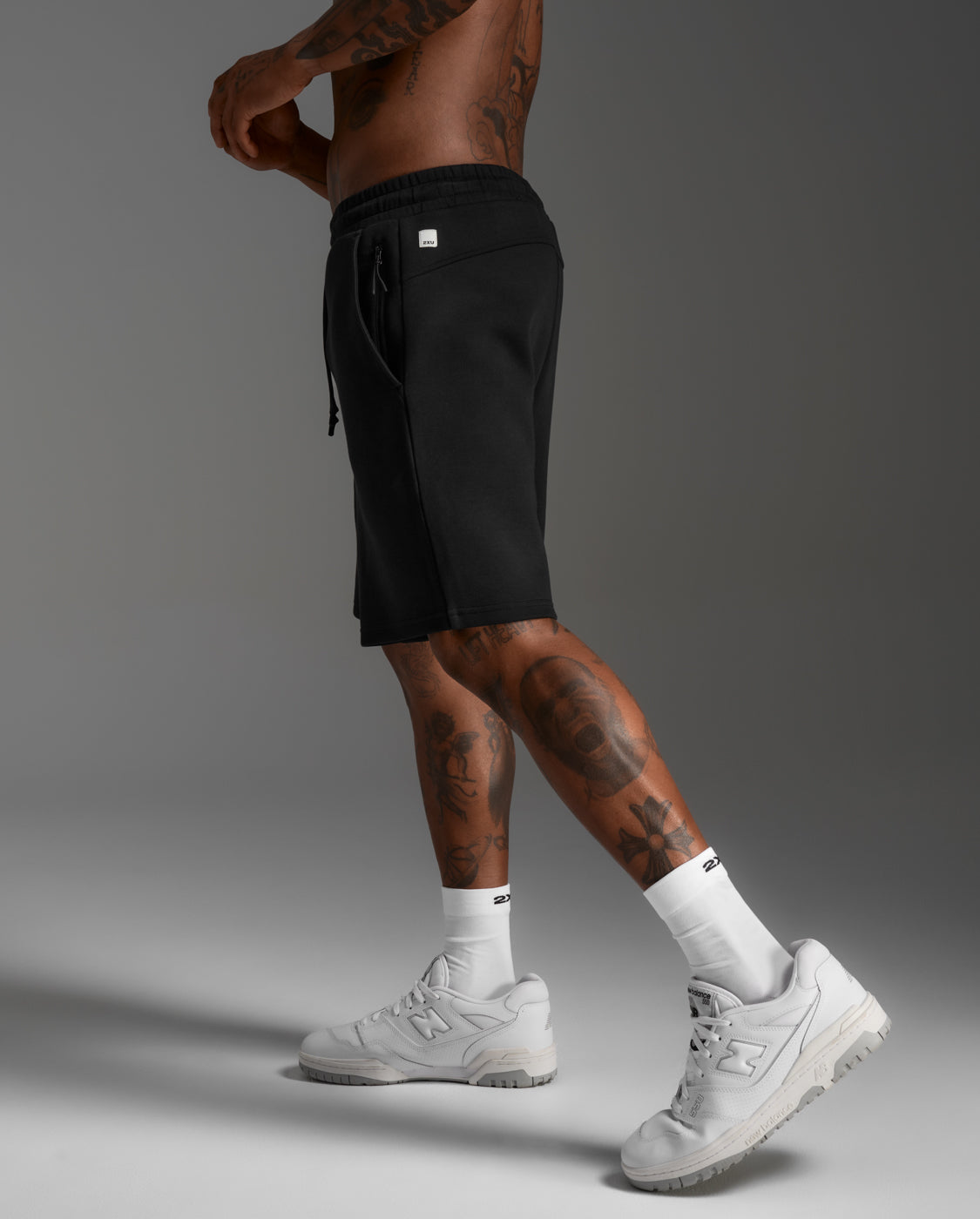 Commute Smooth Spacer Shorts, Black/Black