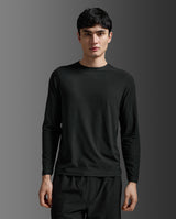 Signature Soft Jersey Long Sleeve, Black/Black