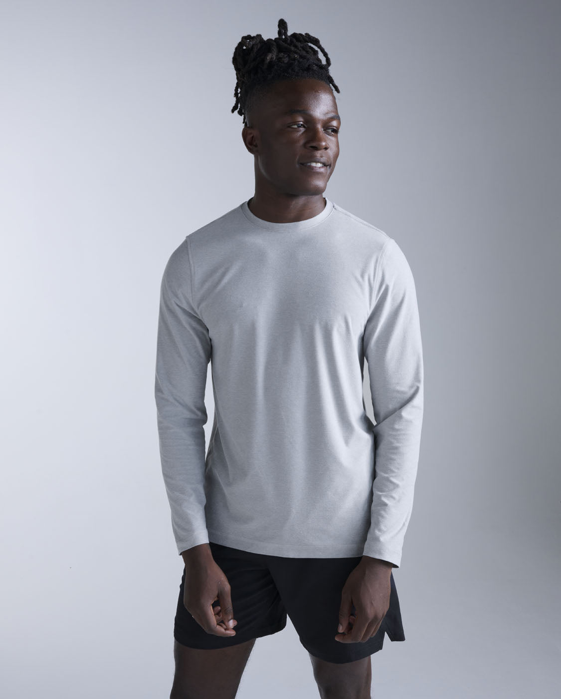 Signature Soft Jersey Long Sleeve, Harbor Mist/Harbor Mist