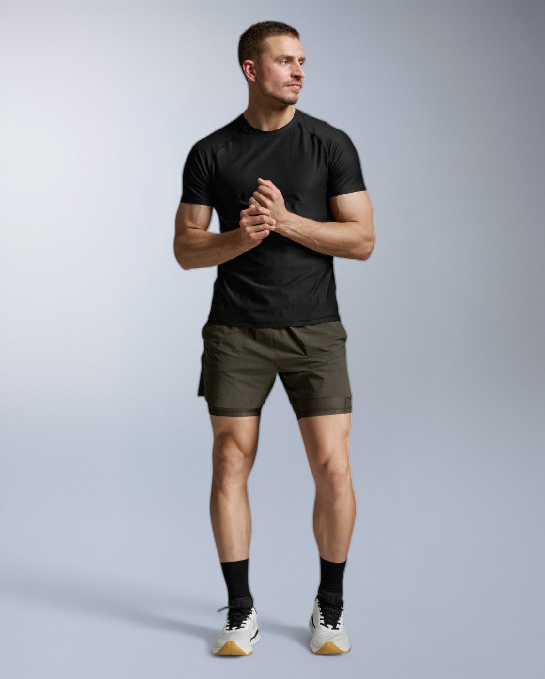 Force Tech Tee, Black/Black