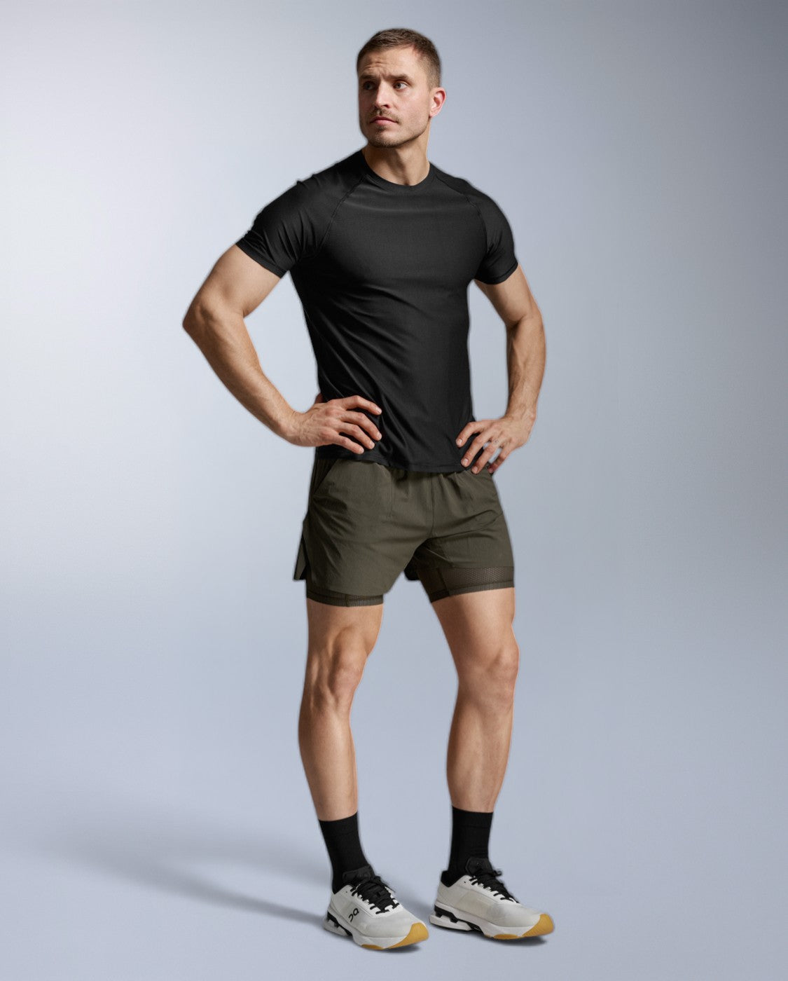 Force Tech Tee, Black/Black
