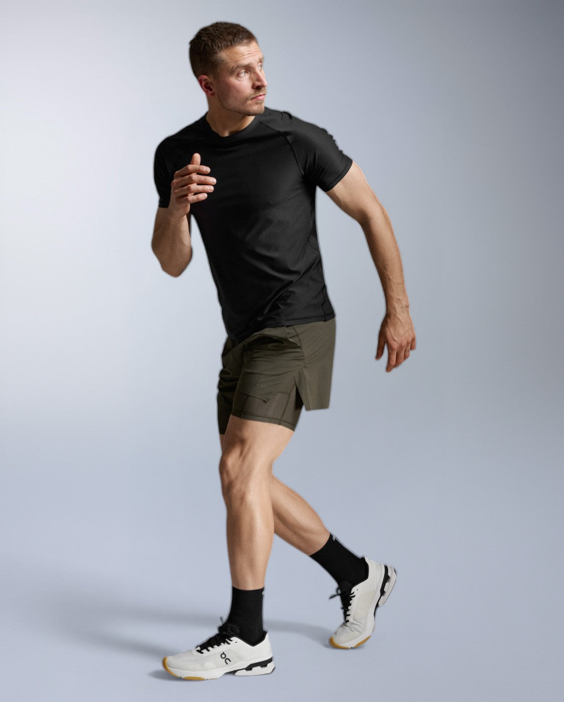 Force Tech Tee, Black/Black