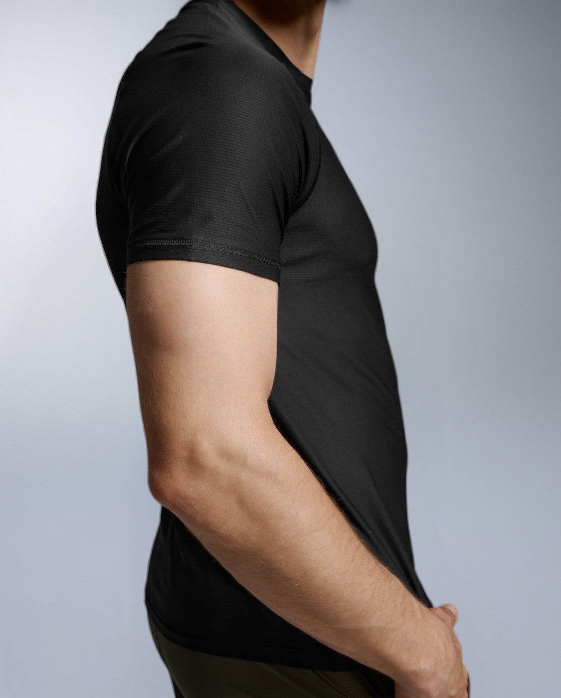 Force Tech Tee, Black/Black