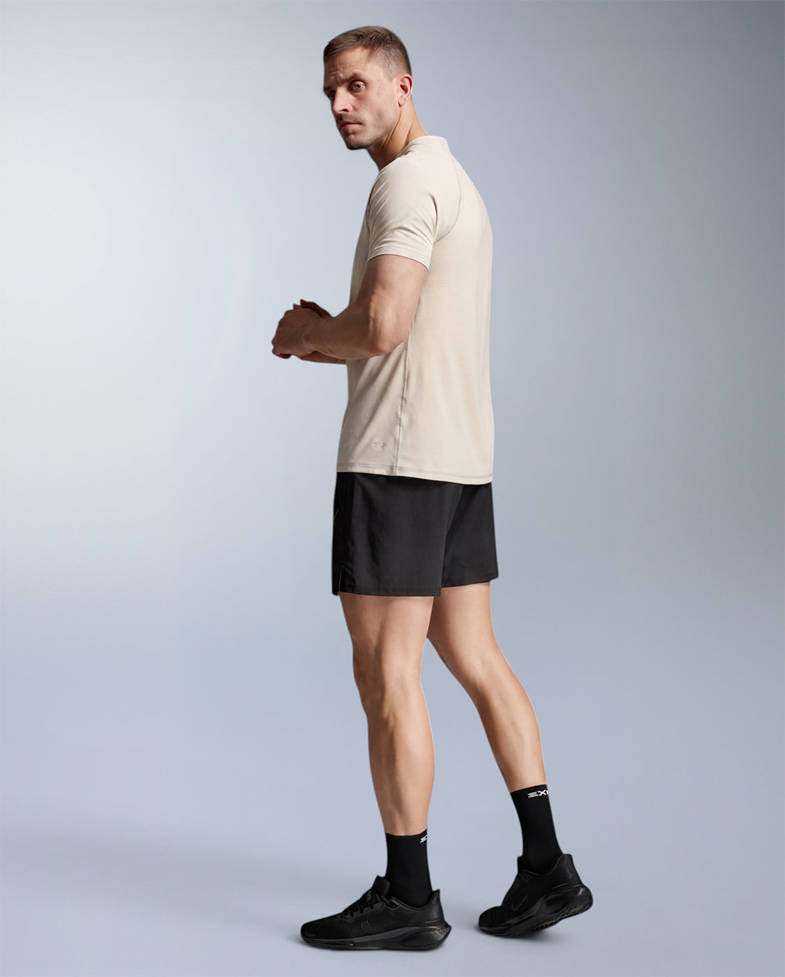Force Tech Tee, Chalk/Chalk