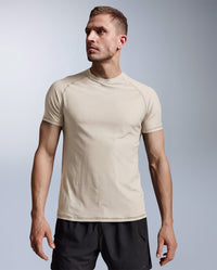 Force Tech Tee, Chalk/Chalk