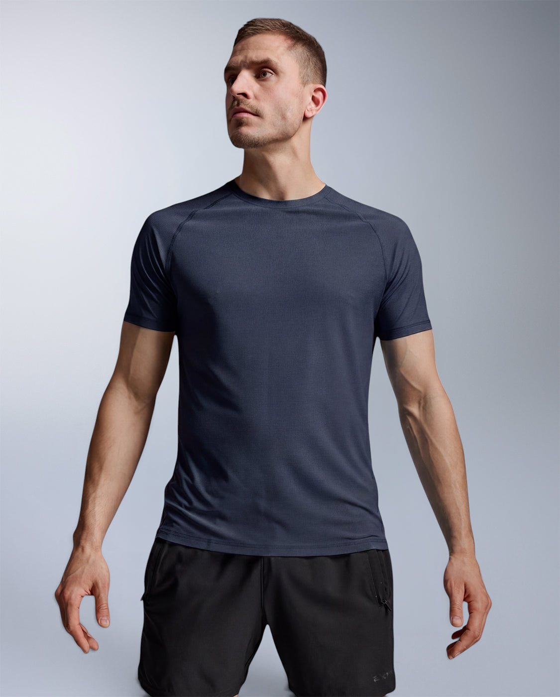 Force Tech Tee, Midnight/Midnight