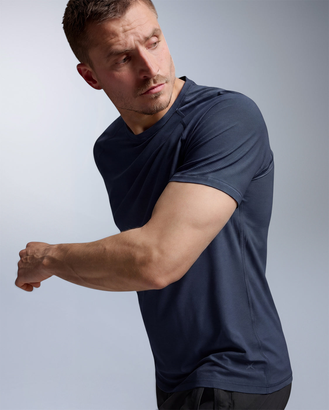 Force Tech Tee, Midnight/Midnight