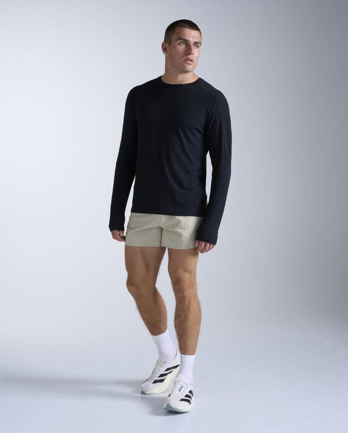 Ignition Wool Long Sleeve, Black/Black