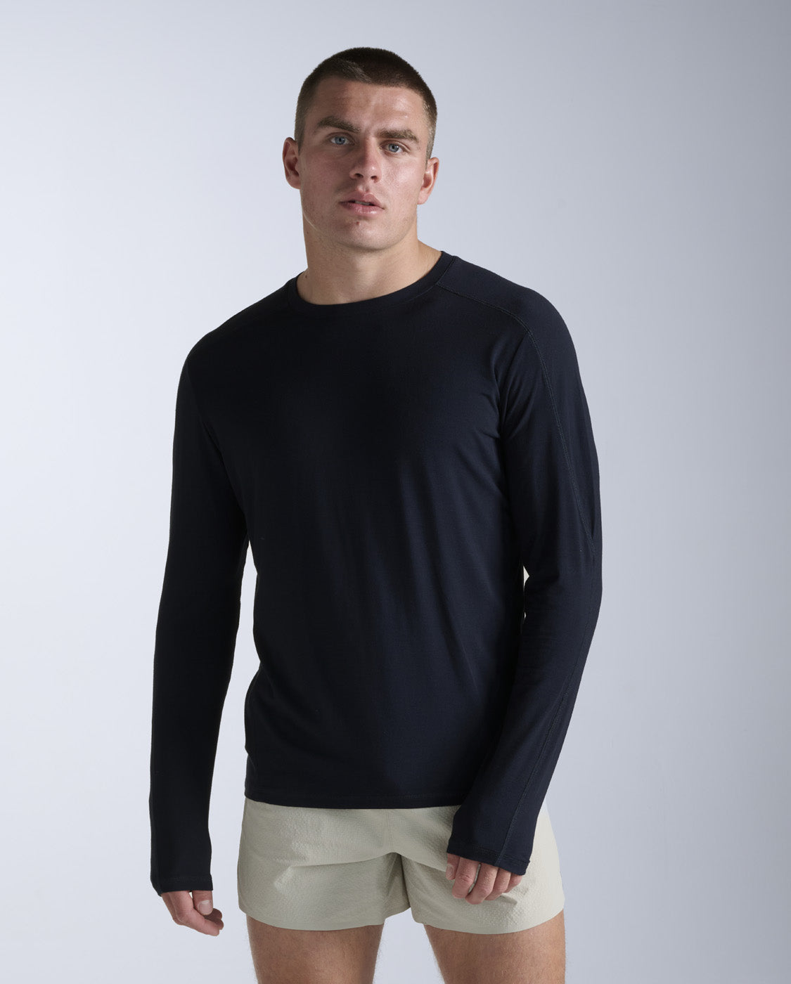 Ignition Wool Long Sleeve, Black/Black