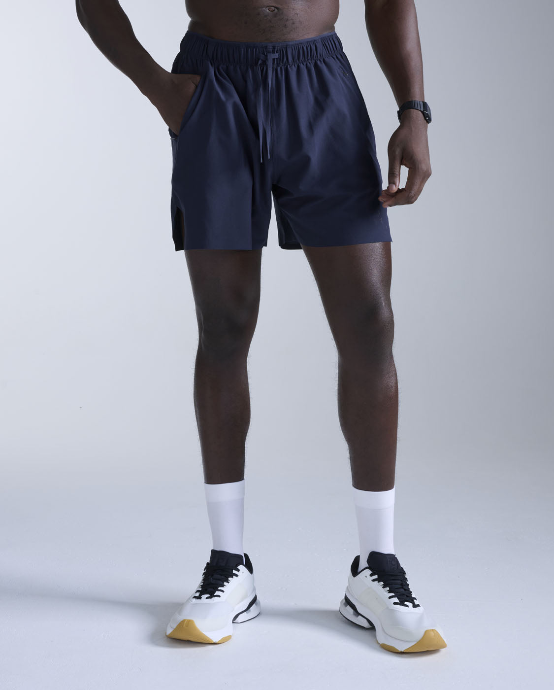 Motion 5 Inch Unlined Shorts, Midnight/Midnight