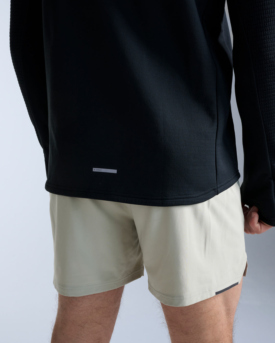 Ignition Haptic 1/4 Zip, Black/Silver Reflective