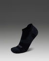 VECTR LIGHT CUSHION NO SHOW SOCKS - BLACK/TITANIUM