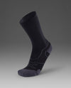 Vectr Cushion Crew Socks - BLACK/TITANIUM
