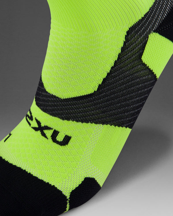 Vectr Light Cushion Crew Socks, Volt/Black X
