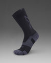 Vectr Light Cushion Crew Socks - BLACK/TITANIUM