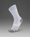 Vectr Light Cushion Crew Socks - HARBOR MIST/WHITE