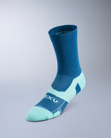Vectr Light Cushion Crew Socks, Majol/Jelly Mint