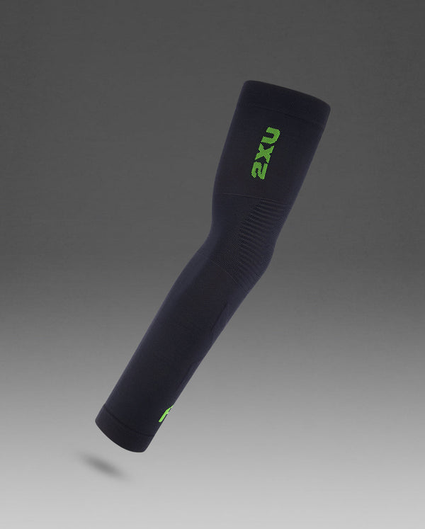 Recovery Fir Compression Arm Sleeves, Black/Nero