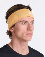 Ignition Headband, Peach/White Reflective