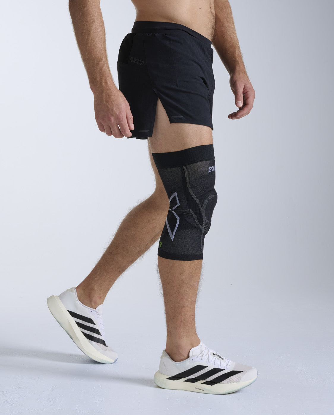 Recovery Knee Brace with FIR, Grey/Black