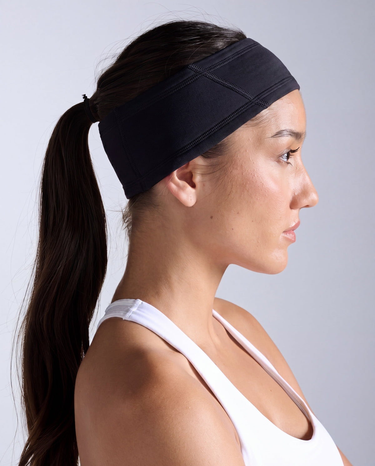 Ignition Haptic Headband, Black/Silver Reflective