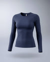 Core Compression Long Sleeve - MIDNIGHT/MIDNIGHT
