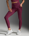 Form Stash Hi-Rise Compression Tights - AMARETTO/AMARETTO
