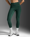 Form Stash Hi-Rise Compression Tights - EVER GREEN/EVER GREEN