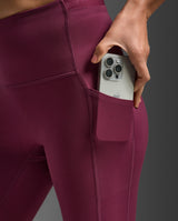 Form Stash Hi-Rise Compression 7/8 Tights, Amaretto/Amaretto