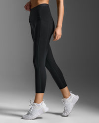Form Stash Hi-Rise Compression 7/8 Tights, Black/Black1