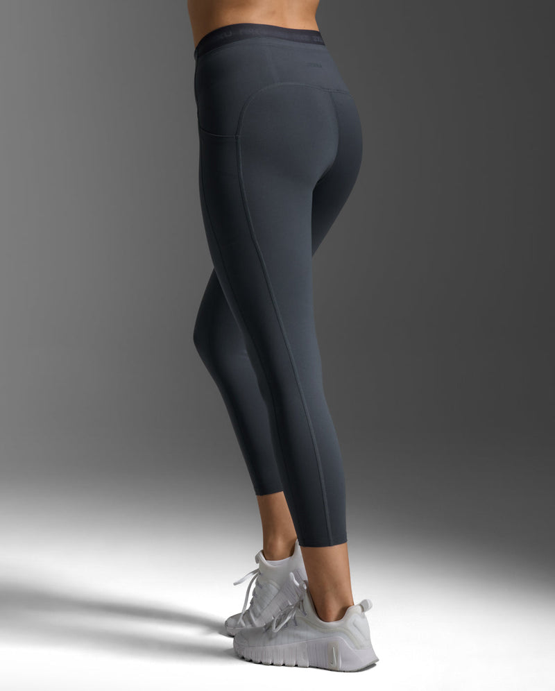 Form Stash Hi-Rise Compression 7/8 Tights, India Ink/India Ink1