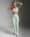 Form Soft Touch Hi-Rise Compression Tights - Digital Mint/Digital Mint