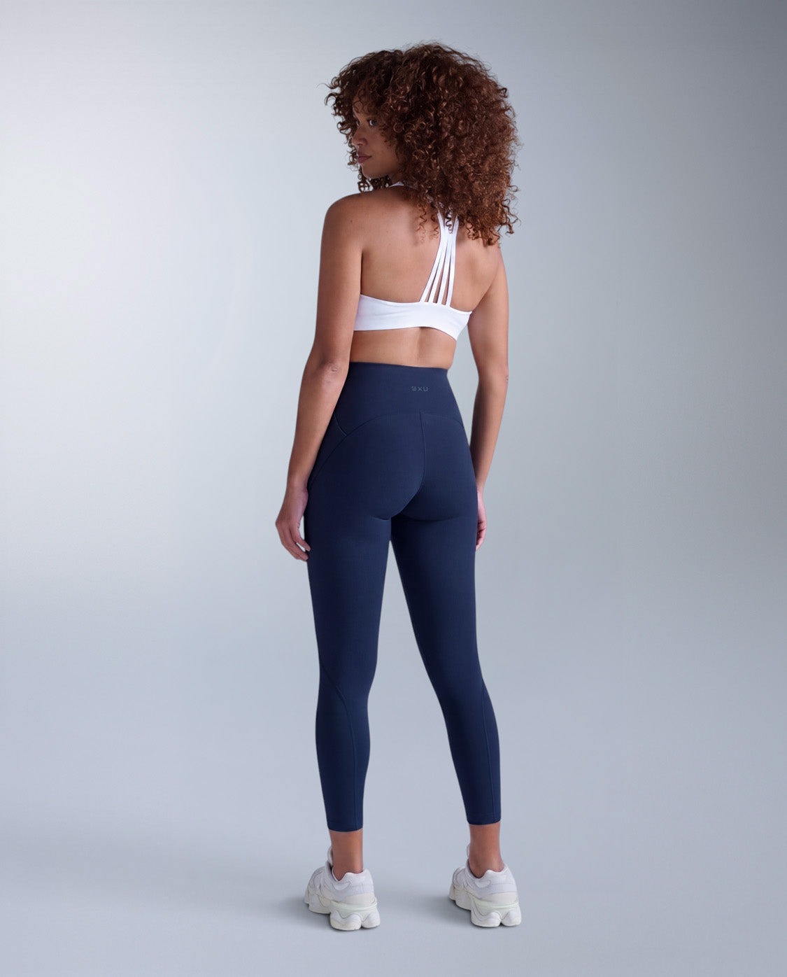 Flex Hi-Rise Compression 7/8 Tights, Midnight/Midnight