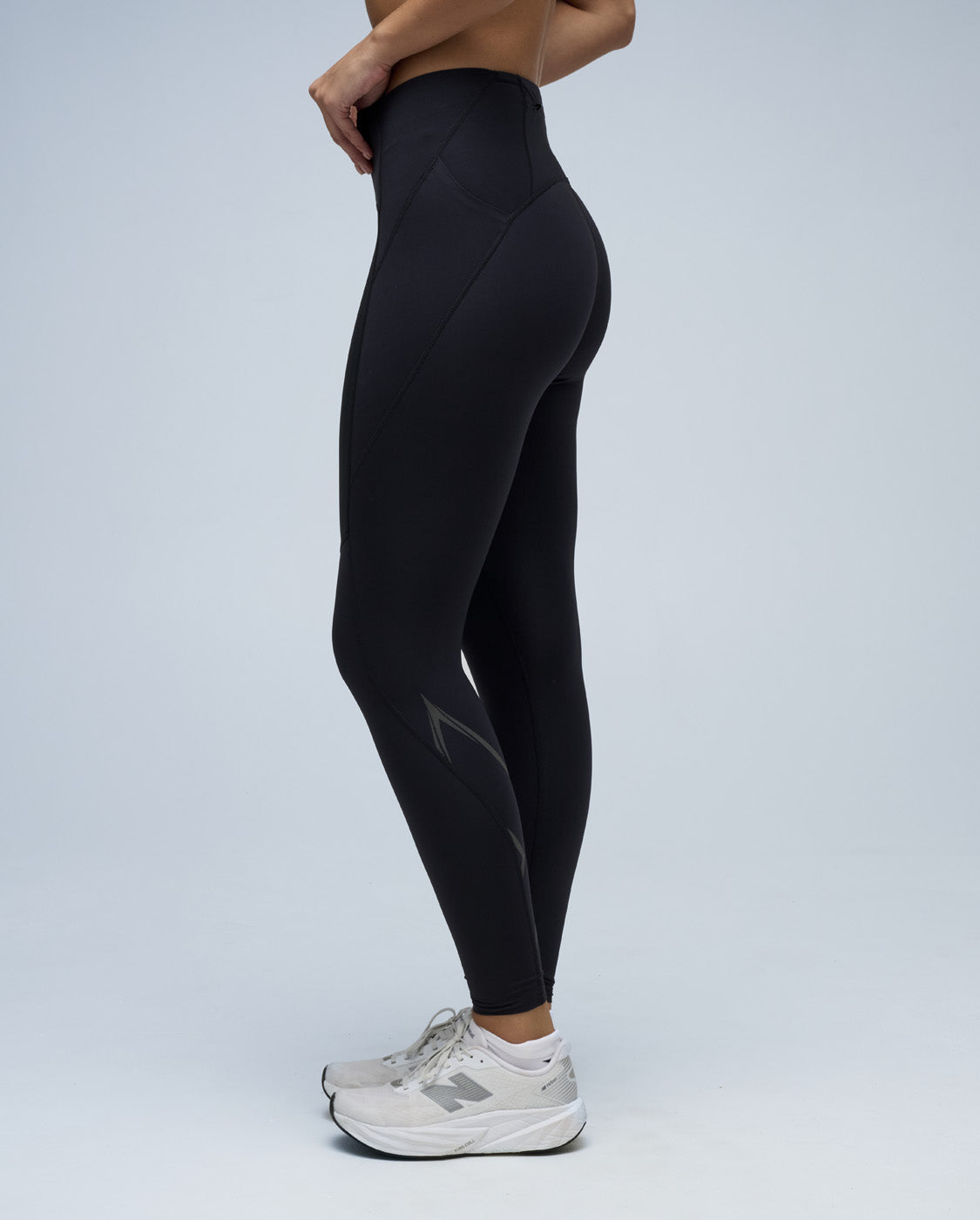 Ignition Shield Compression Tights, Black/ Black Reflective