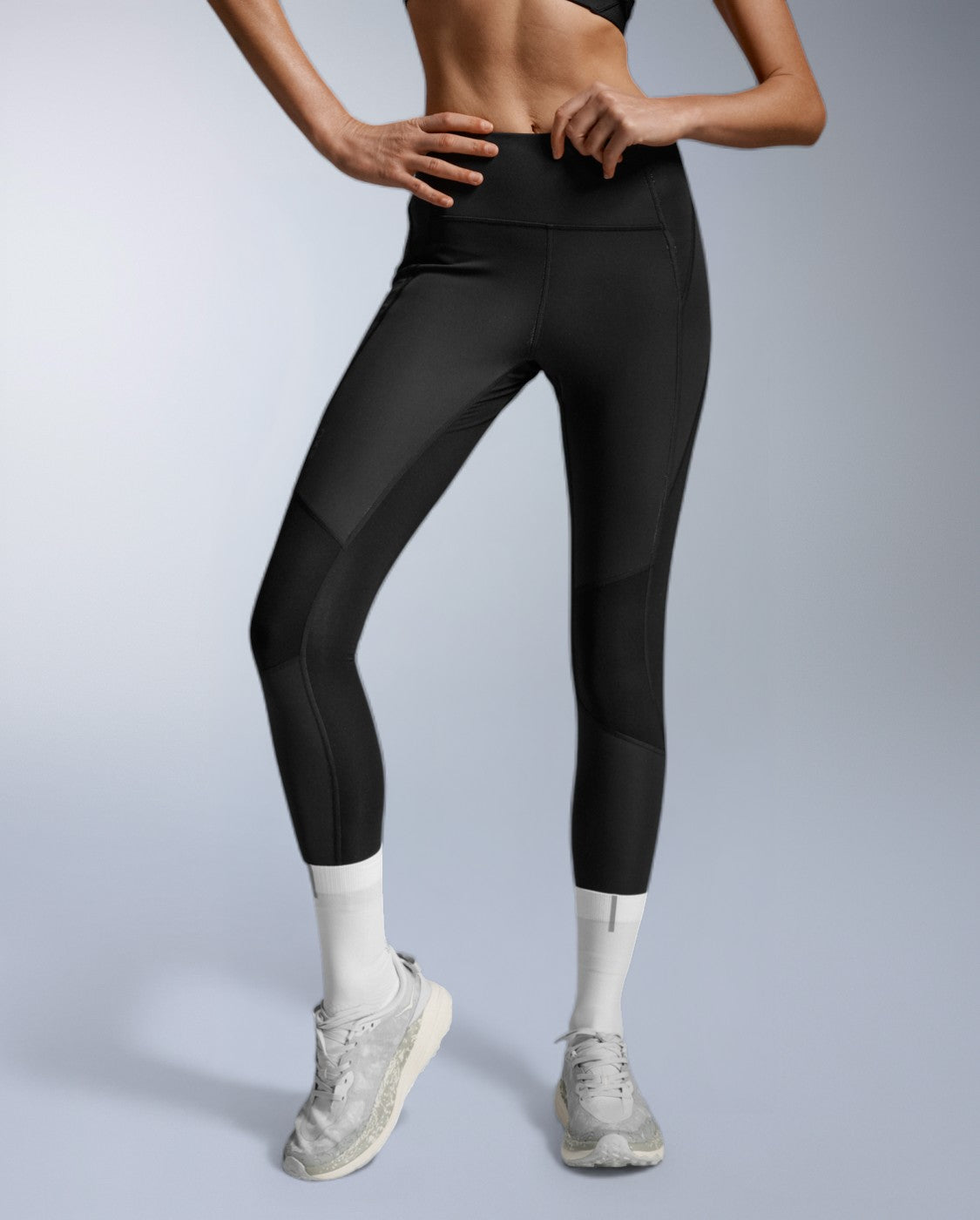 Ignition Shield Compression Tights, Black/ Black Reflective