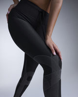 Light Speed Kinesis Hi-Rise Compression Tights, Black/Black